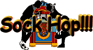 sock hop banner